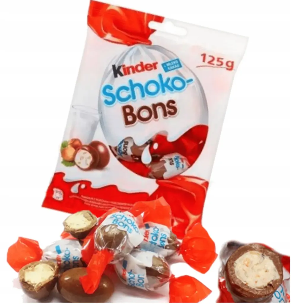 Шоколадні цукерки Kinder Schoko-Bons 125г - фото 4