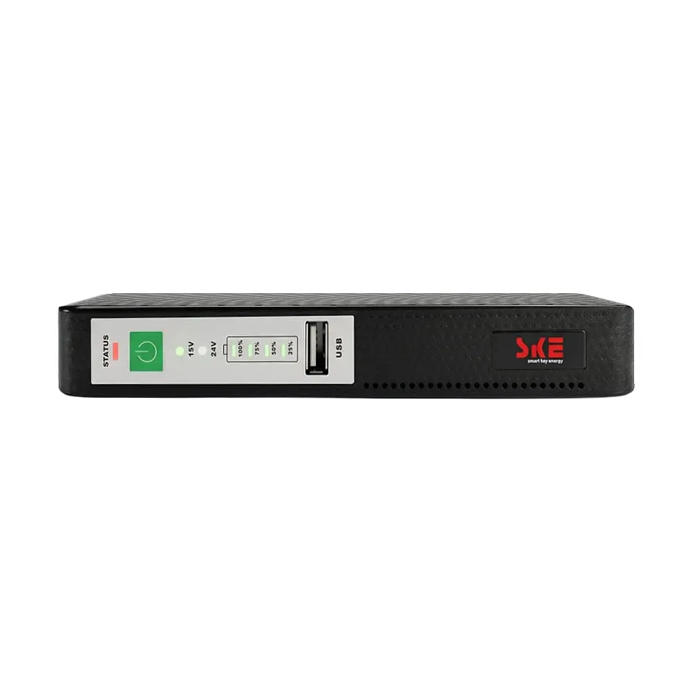 Джерело безперебійного живлення Mini UPS SKE POE-432N 8800mAh 5V/9V/12V/15V/24V/PoE, Li-ion 4*2.2Ah, для роутера та оптичного терміналу (42-00241) - фото 2
