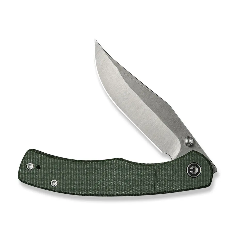 Ніж складаний кишеньковий Civivi Clingman, (7.6 см) Nitro-V/Micarta темно-зелений - фото 3