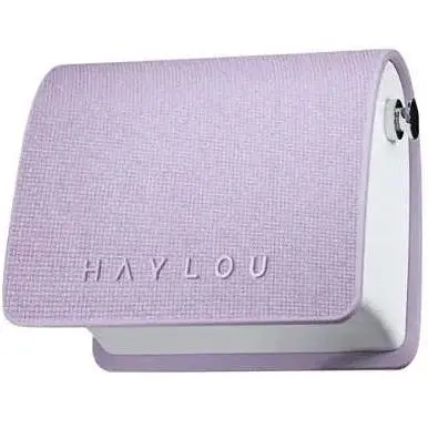 Наушники беспроводные Xiaomi Haylou Lady Bag TWS в кейсе фиолетовые - фото 2