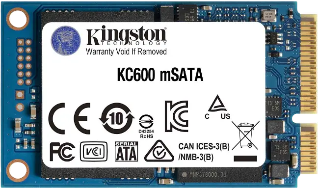 SSD mSATA накопичувач Kingston KC600 256GB (SKC600MS/256G)