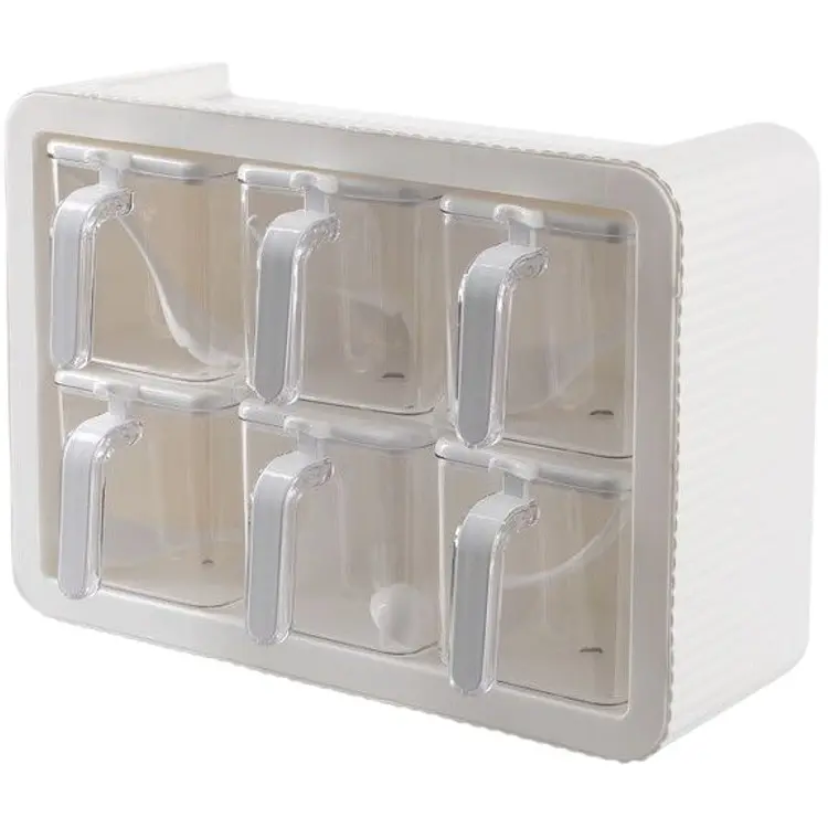 Набір спецівниць Violet House 0438 Spice White 6 шт. білий (0438 SPICE WHITE 6 шт) - фото 2