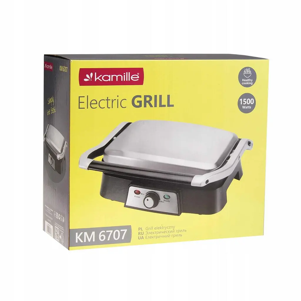 Гриль контактний Kamille KM 6707 - фото 9