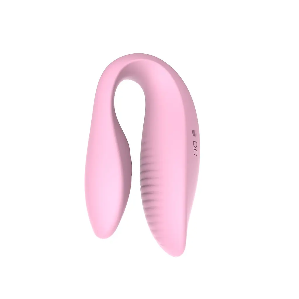 Вібратор для пар Erospace Sweet Play A7 9.8 см рожевий - фото 5