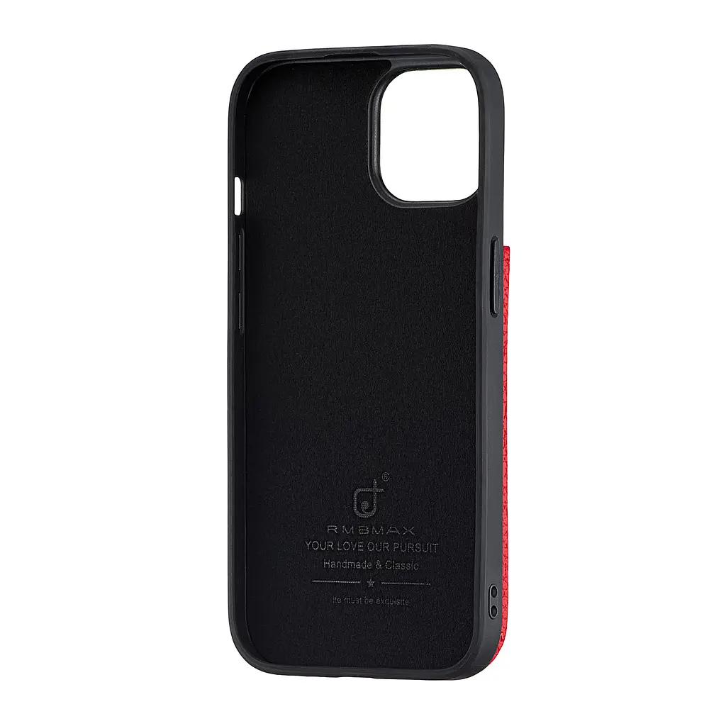 Чохол Jinduka Leather Pocket iPhone 15 Red - фото 3