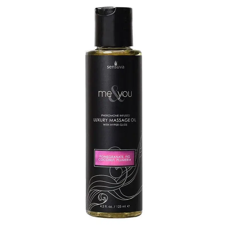 Масажна олія Sensuva MeYou Pomegranate, Fig, Coconut Plumeria, 125 мл
