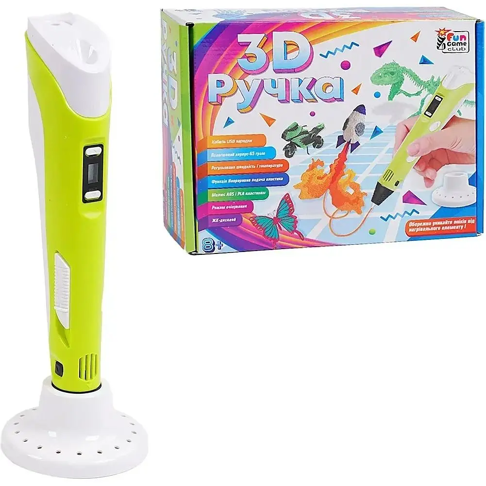 3D ручка 4FUN Game Club "Fun Game" ЦБ-00266760 разноцветная - фото 2