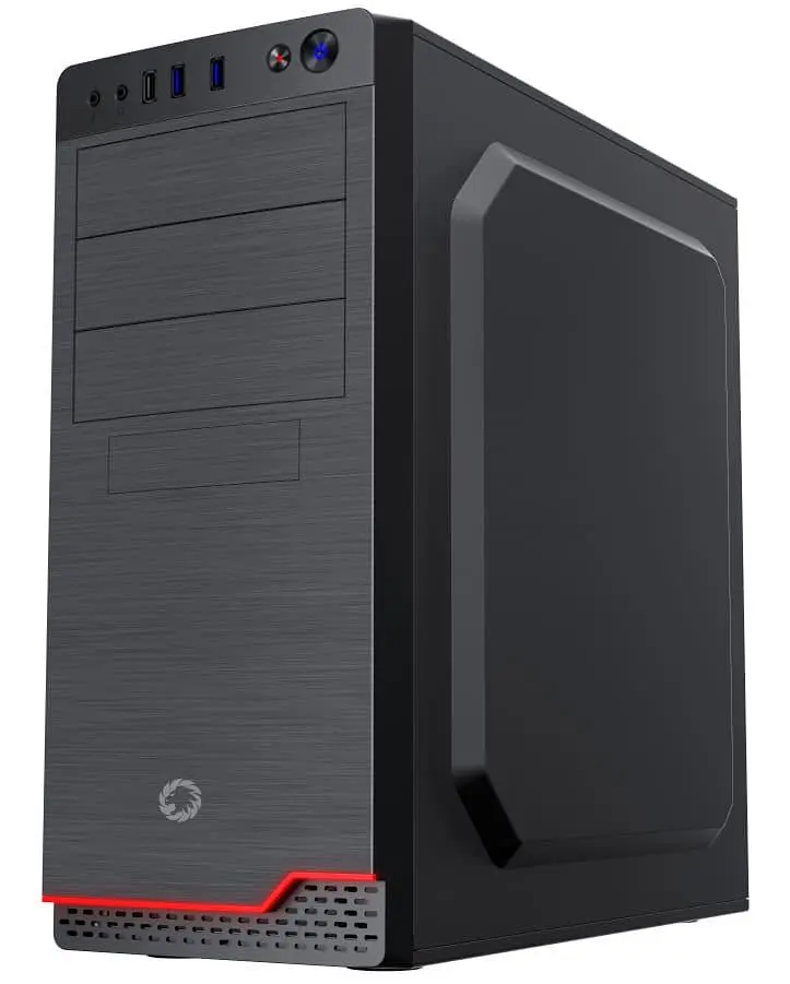 Корпус GameMax MT519-NP-2U3-CR без БП Black (MT519-NP-2U3-CR) - фото 2