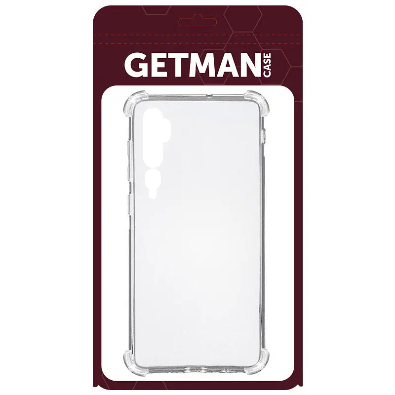 TPU чехол GETMAN Ease logo усиленные углы для Xiaomi Mi Note 10 / Note 10 Pro / Mi CC9 Pro - фото 2