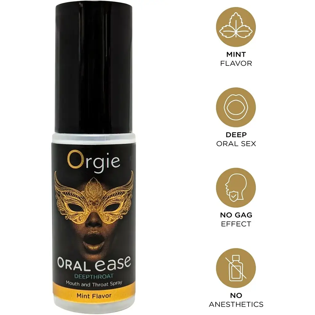 Спрей для глибокого мінету Orgie - Oral Ease Deepthroat (15 мл) - фото 3