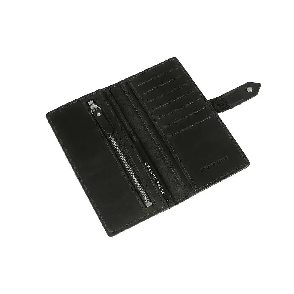 Портмоне мужское длинное GRANDE PELLE 18х15х1 см acs0032236 - фото 2