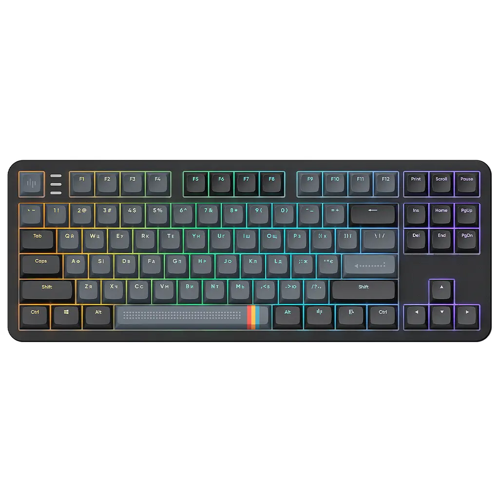 Клавиатура Dark Project ALU87 Midnight ABS RGB Mech G3MS Zircon Black (DPKB_MIDNIGHT_87_ANSI_UA) - фото 2