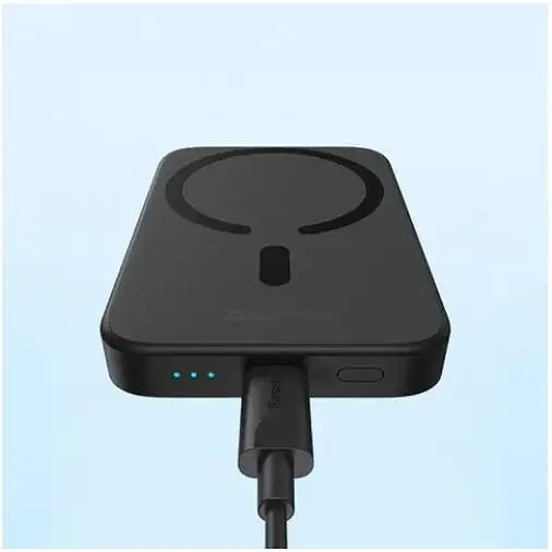 Внешний аккумулятор Baseus MagSafe 6000mAh 20W (PPCXW06) черный PPCX020001 - фото 2