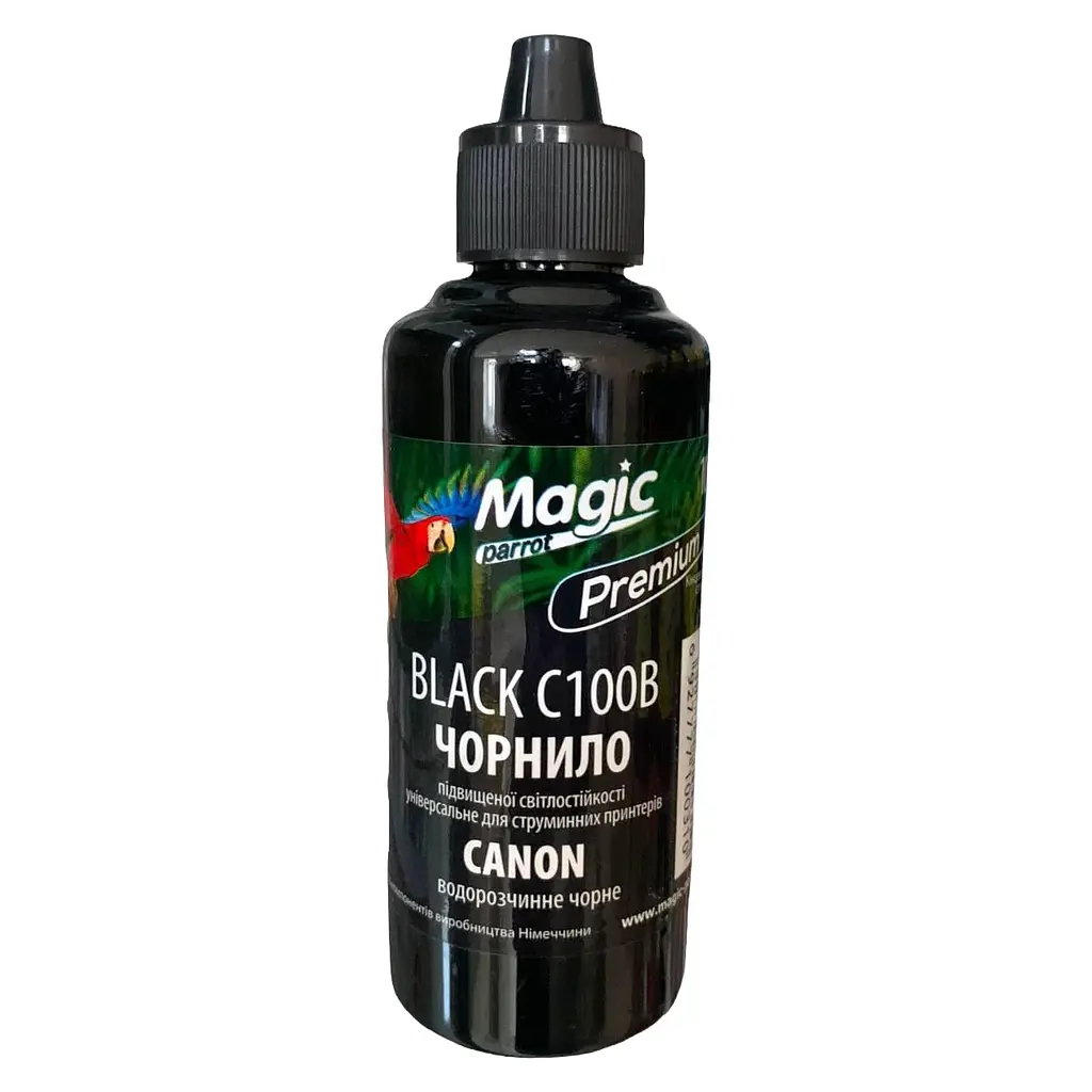 Чорнило Magic Parrot для Canon Premium Black 100 мл (456587999)
