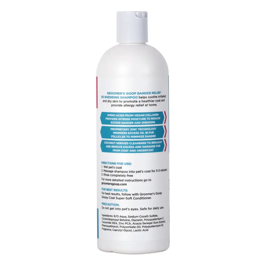 Шампунь для вичісування шерсті GROOMER'S GOOP 12/16 Oz/473 мл - фото 2