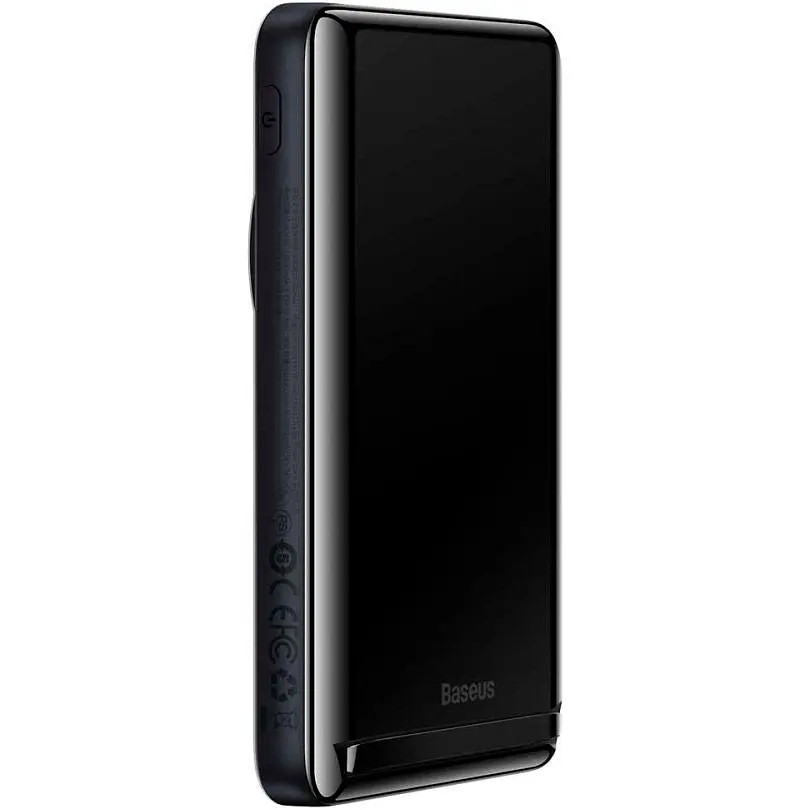 Зовнішній акумулятор Baseus Magnetic Bracket 20W 10000mAh Black PPCX000003 [87017] - фото 6