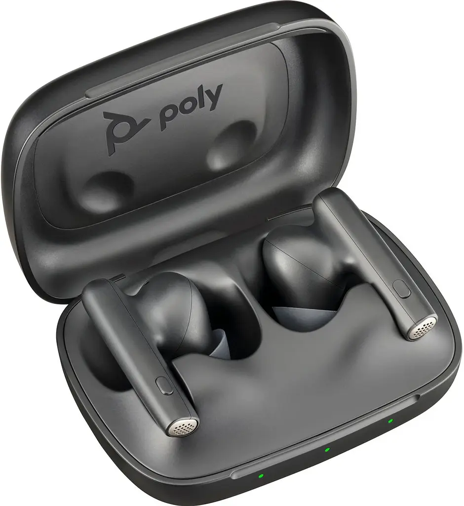 Навушники TWS Poly Voyager Free 60 Earbuds + BT700C + BCHC Black (7Y8H4AA) - фото 2