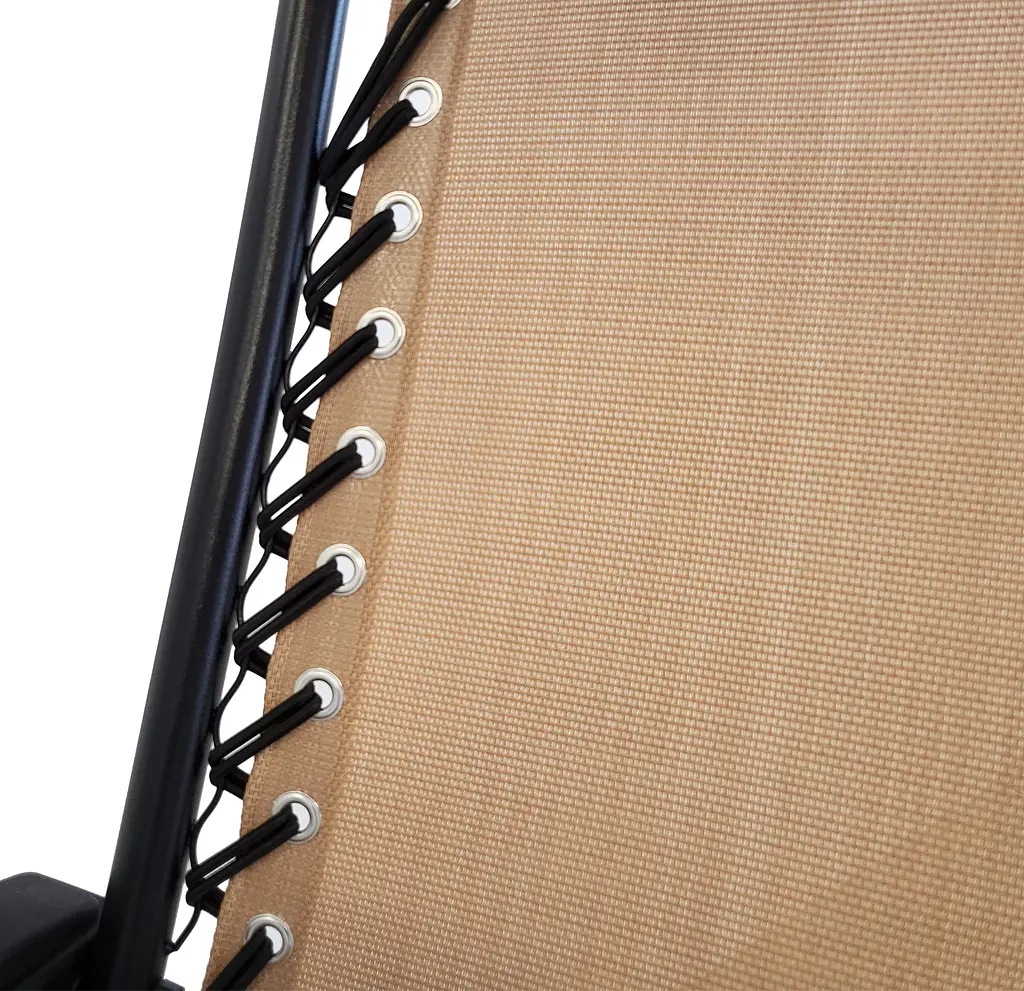 Раскладное садовое кресло-шезлонг DMS GLS-120B Grey - фото 4