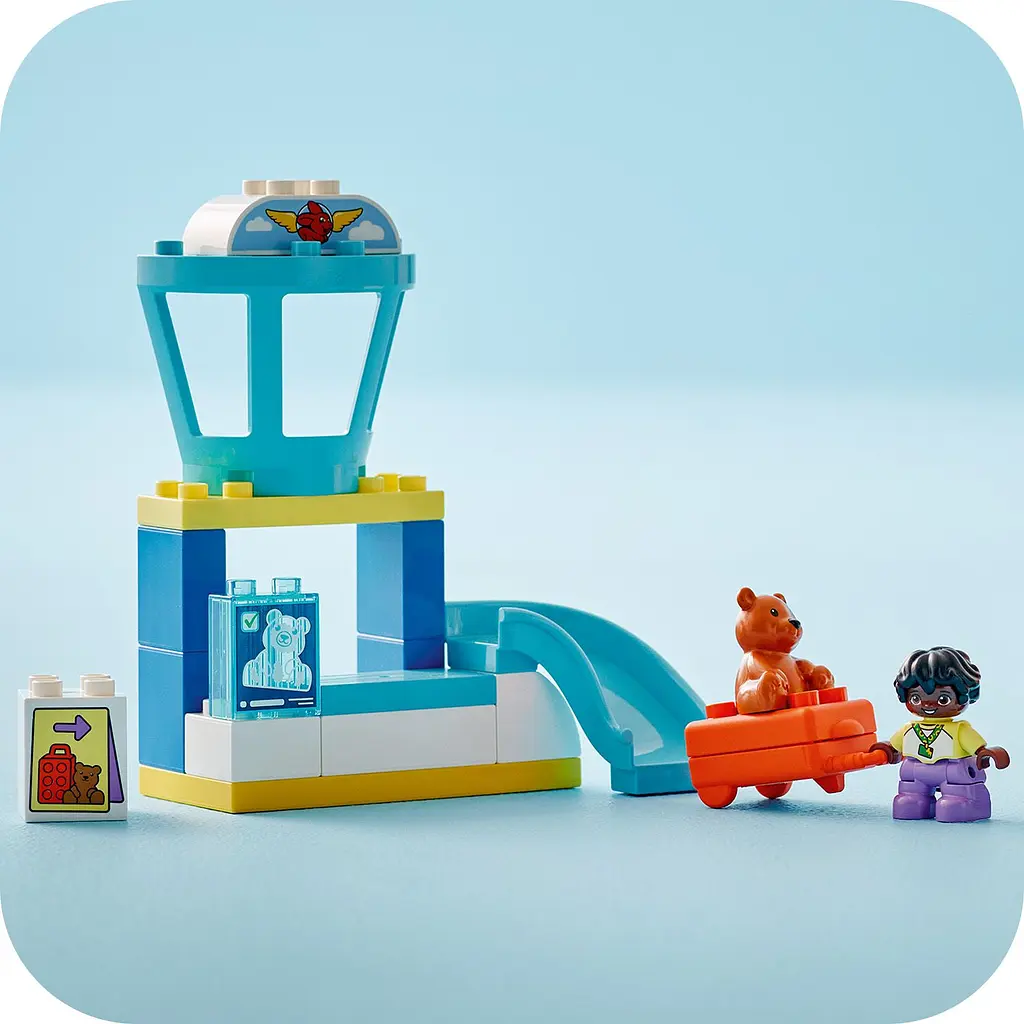 Конструктор LEGO DUPLO Town Первый раз в аэропорту 23 детали (10443) - фото 10