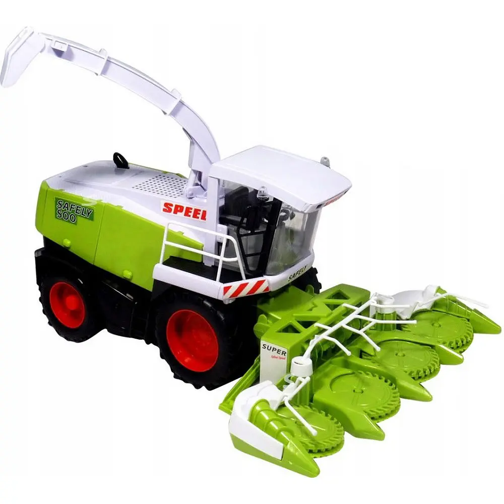 Іграшковий комбайн Bruder Jaguar 900 "FARM TRACTOR" "SAFELY 500" — Дитяча сільськогосподарська машина - фото 4