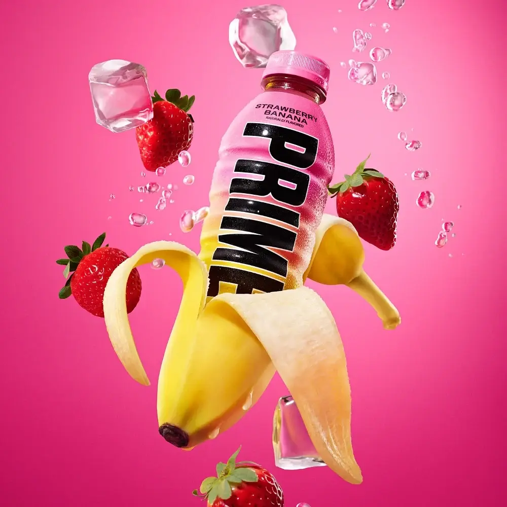 Напій Prime Hydration Strawberry Banana 500 мл - фото 2
