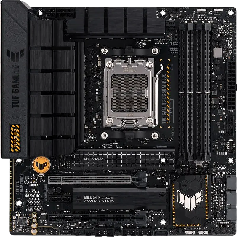 Материнська плата Asus B650M-Plus TUF Gaming Socket AM5 (TUF GAMING B650M-PLUS) Б/В - фото 4