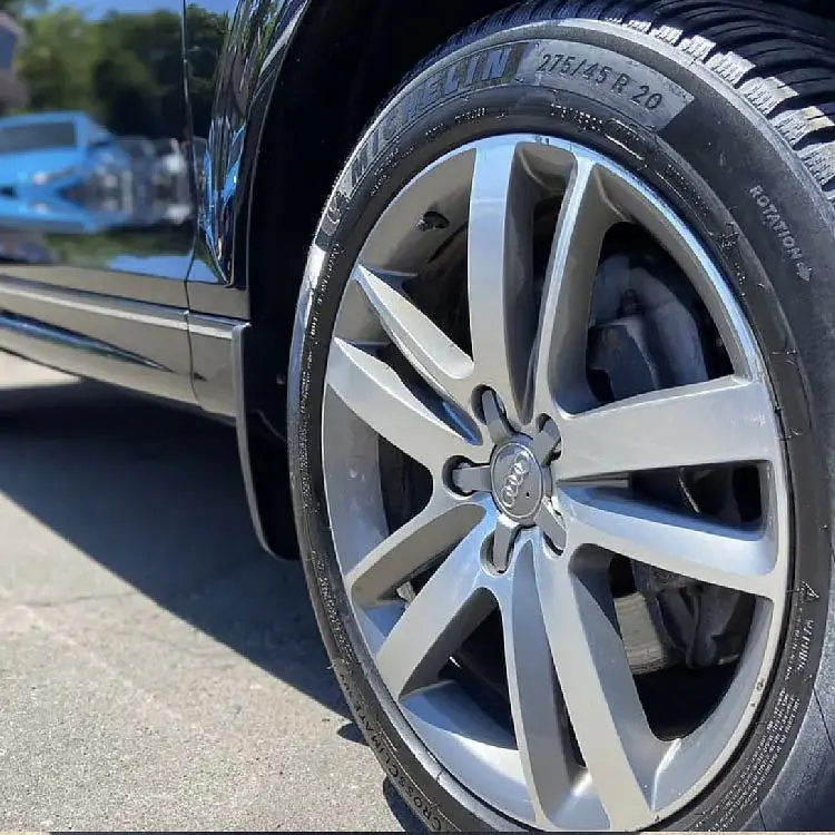 Бризковики для Audi Q7 (4L) 2006-2016 Комплект 4 шт - фото 5