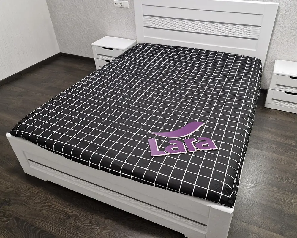 Простирадло на резинці LARA бязь dp11358 160х200х25 - фото 6