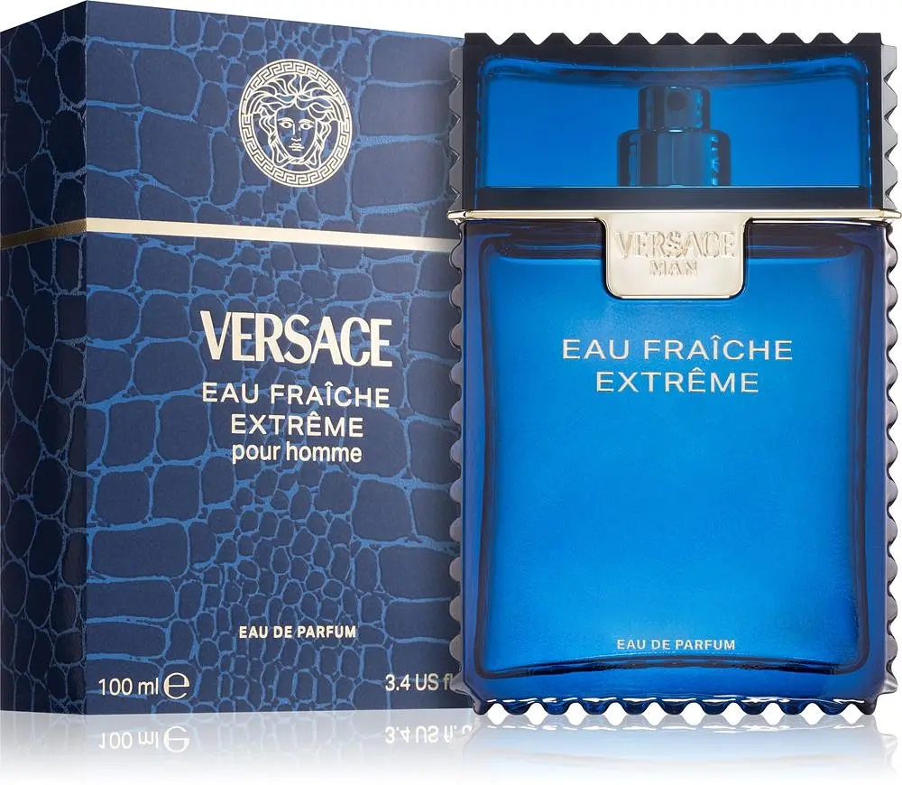 Парфумована вода Versace Man Eau Fraiche Extreme 100 мл - фото 2