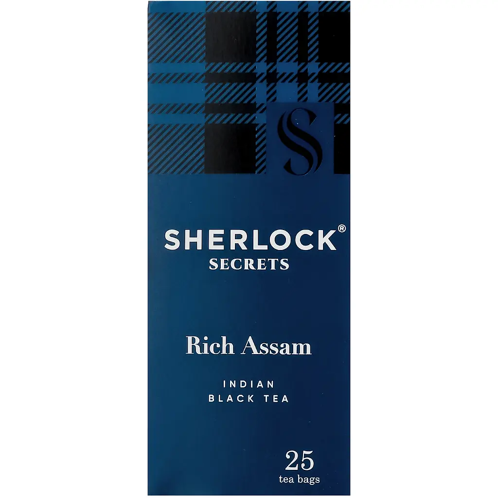 Чай чорний Sherlock Secrets Rich Assam 50 г (25 шт x 2 г) - фото 3