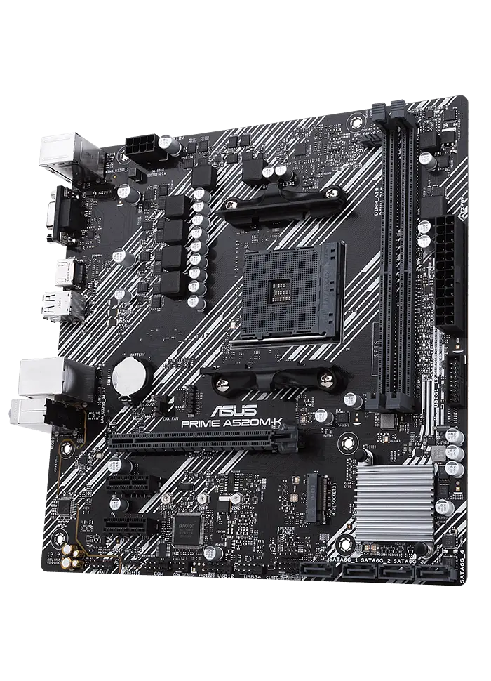 Материнська плата Asus A520M-K Prime Socket AM4 (PRIME A520M-K) - фото 2