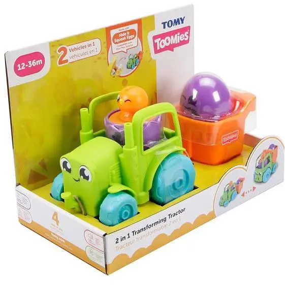 Игрушечный трактор-трансформер Toomies (E73219) - фото 3