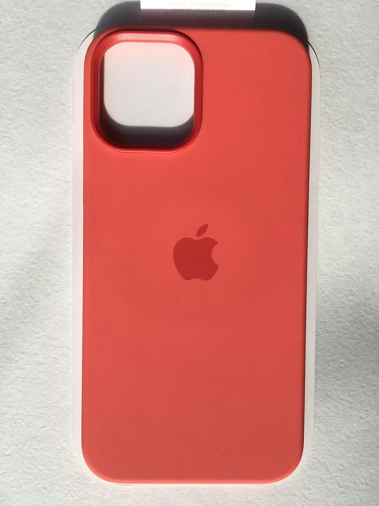 Оригінальний силіконовий чохол Apple Silicone Case MagSafe MHL93ZM/A для iPhone 12 Pro Max (6.7") Pink Citrus - фото 6