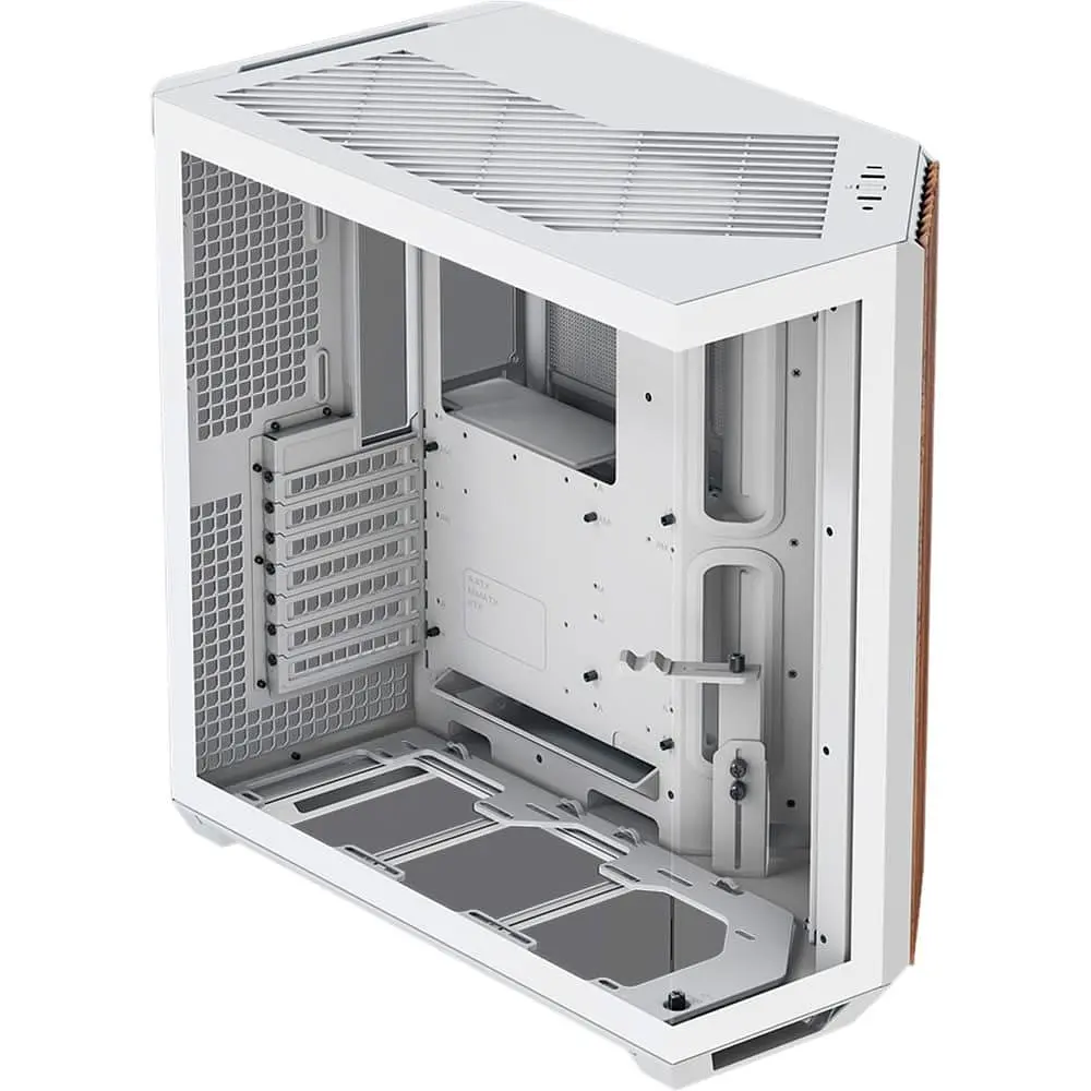 Корпус APNX V1-W Tempered Glass без БП White/Wood (APCM-VI01103.21) - фото 7