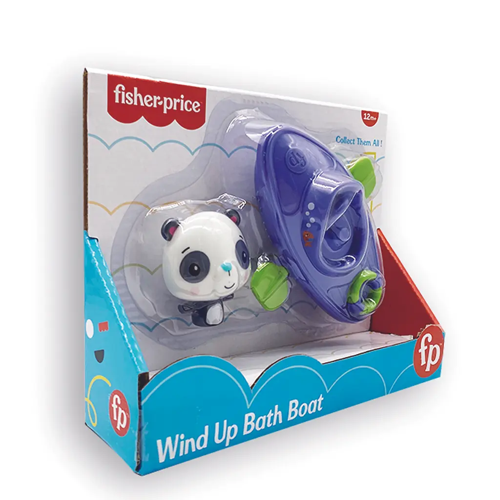 Заводний човник для гри з водою Fisher-Price Панда (GMBT003B) - фото 3