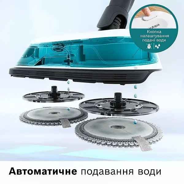 Пилосос акумуляторний Bosch Unlimited 7 ProHygienic Aqua BCS71HYG2 - фото 6