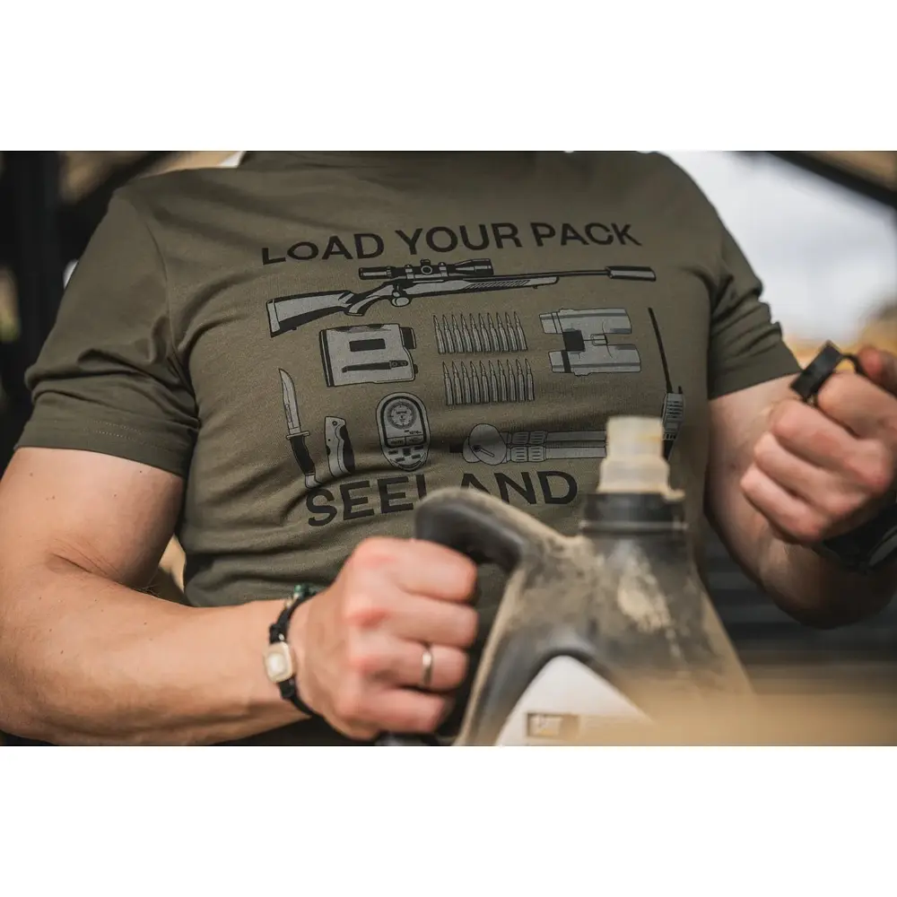 Футболка Seeland Packing T-shirt M Зелений - фото 6