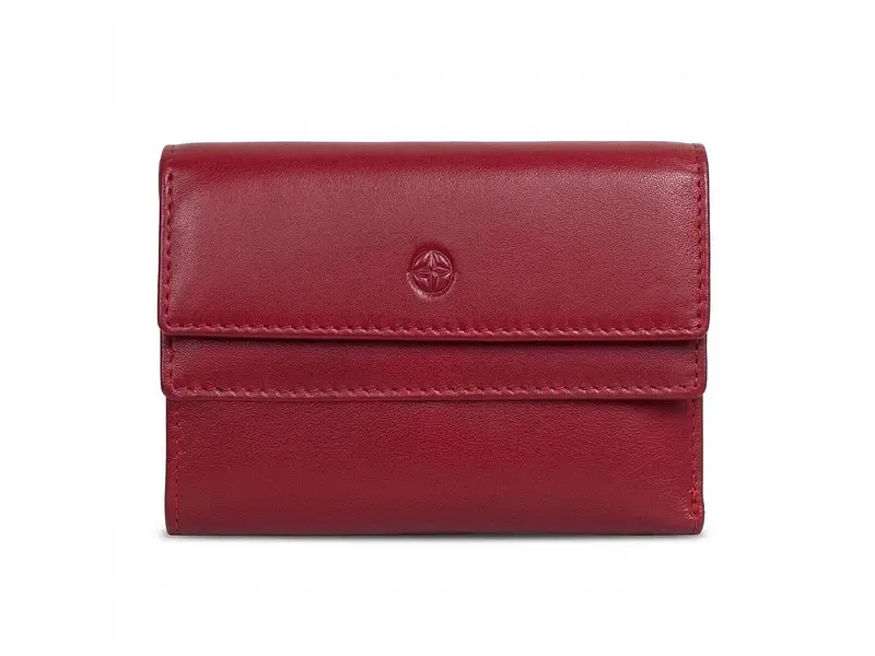 Жіночий гаманець натуральна шкіра Cortina 5115 rosso Червоний 14x10 см TONY PEROTTI acs0032527 - фото 2