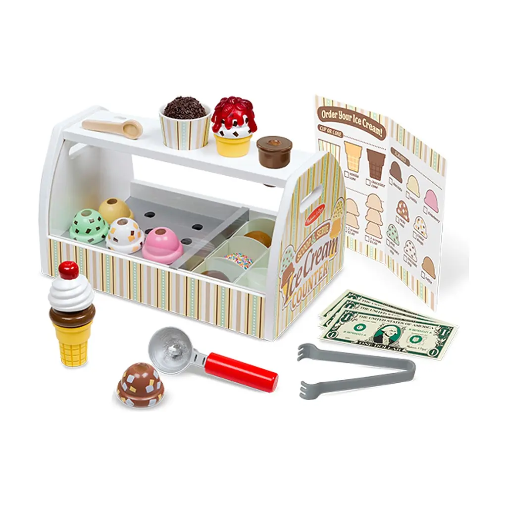 Ігровий набір Melissa & Doug з морозива (MD19286)