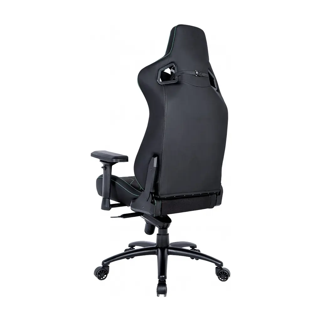 Крісло ігрове GT Racer X-8006 Black/Green (X-8006 Fabric Black/Green) - фото 5