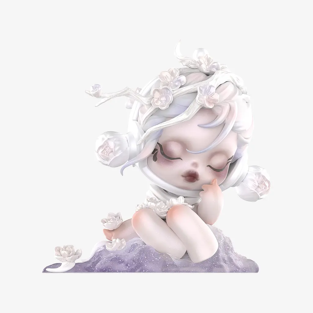 Игрушка-сюрприз Pop Mart Skullpanda серия The Ink Plum Blossom с коллекционной фигуркой (SPB-01) - фото 13