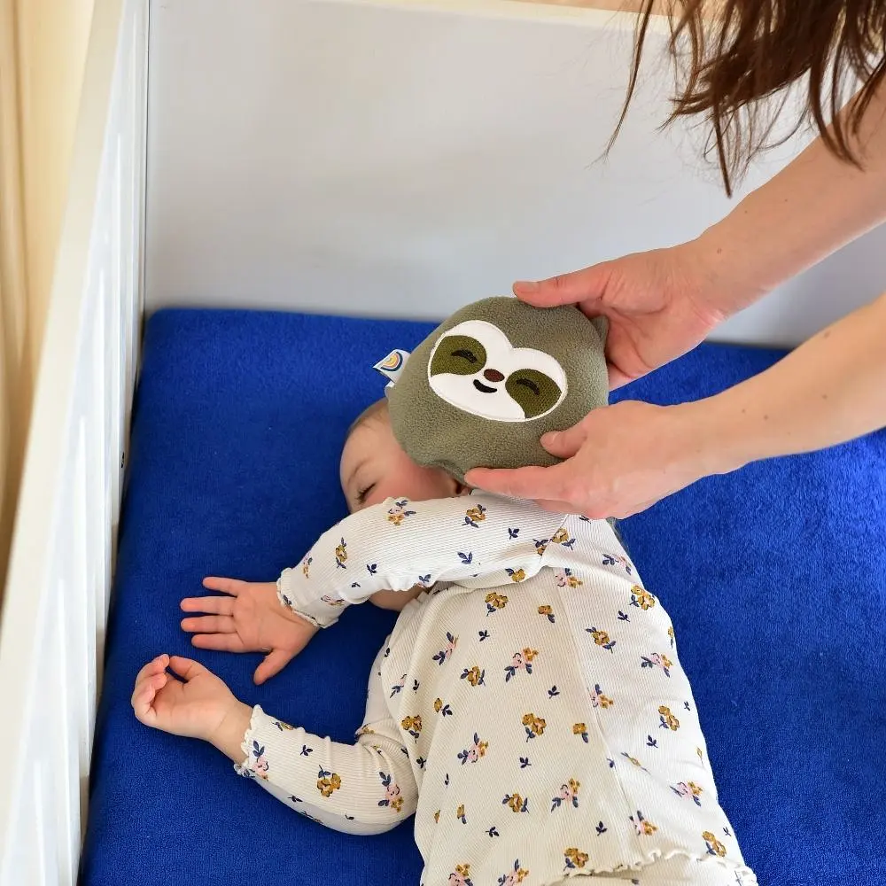 Подушка-грелка Papaella Ленивец с семенами льна 18х17 см бежевый (8-33270 беж) - фото 10