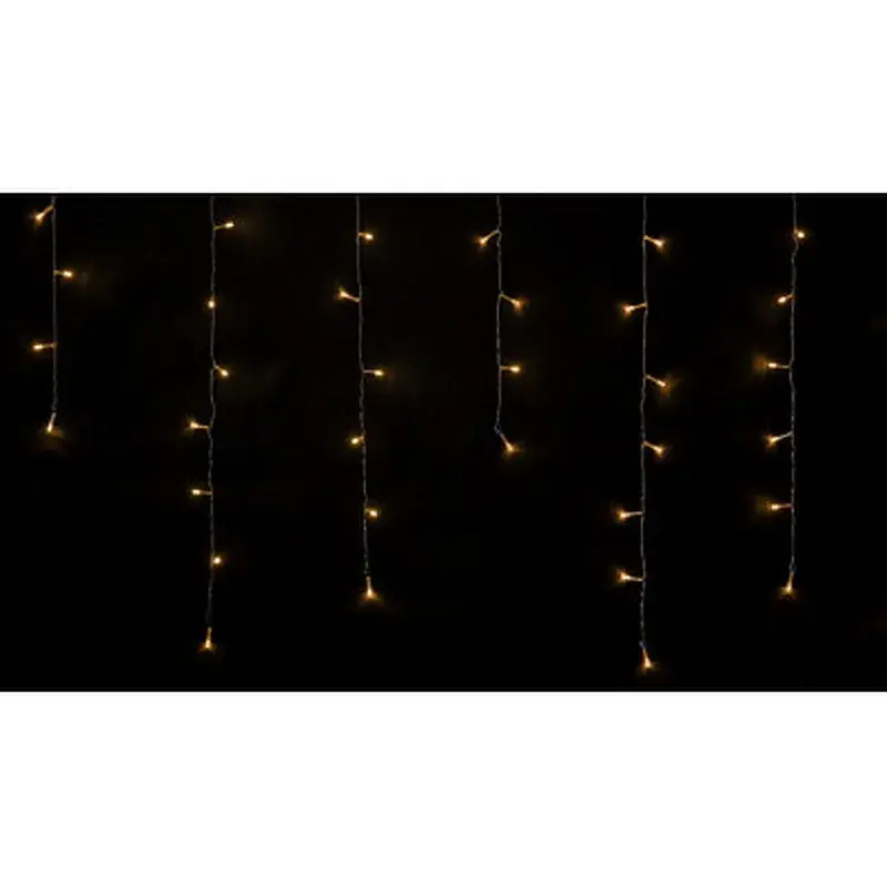 Гірлянда Delux ICICLE С 100 LED 3.2х0.7 м Теплий білий/Прозорий IP20 (90015255) - фото 2