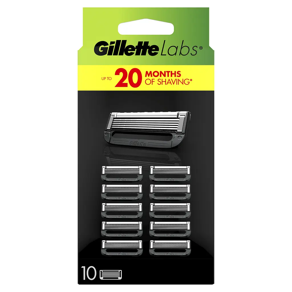 Змінні картриджі для гоління Gillette Labs 10 шт. - фото 2