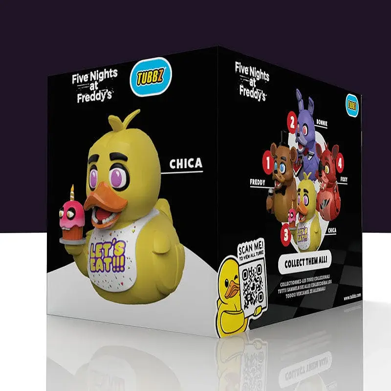 Фигурка Утка TUBBZ Пять ночей с Фредди Чика Five Nights at Freddy's Chica 9 см - фото 6