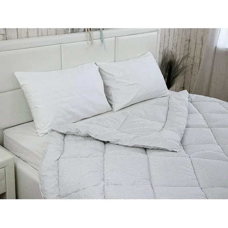 Ковдра силіконова зимова Руно Elegante Plus 140х205 см сіра - фото 10