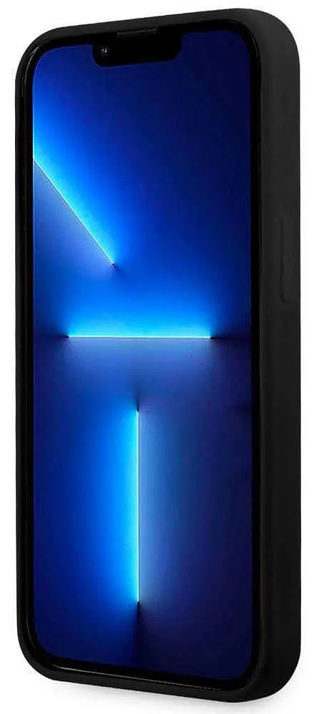 Чехол Karl Lagerfeld MagSafe Liquid SilicOne Karl and Choupette для iPhOne 14 Pro Max Black - фото 4