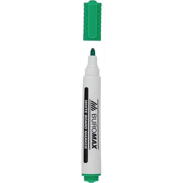 Маркер Buromax для магнітних сухостираючих дошок зелений (BM.8800-04) - фото 2
