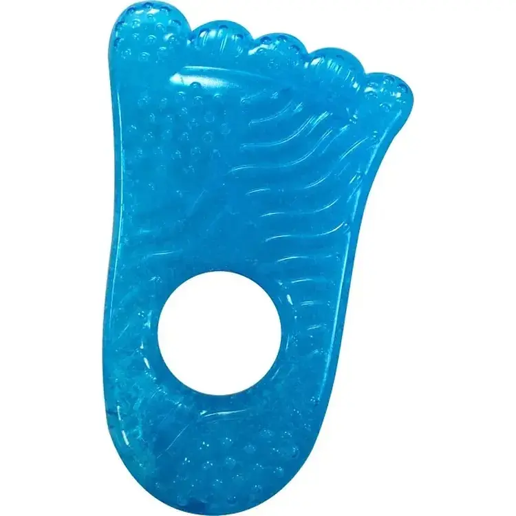 Іграшка-прорізувач Munchkin Fun Ice Chewy Teether Ніжка блакитна (011324.010) - фото 2