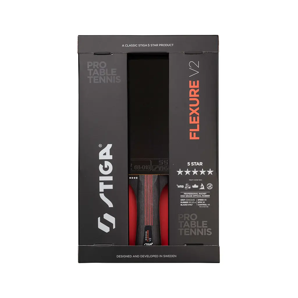 Ракетка для настільного тенісу Stiga Flexure V2 5 Star FL (1215-1205-35) - фото 6